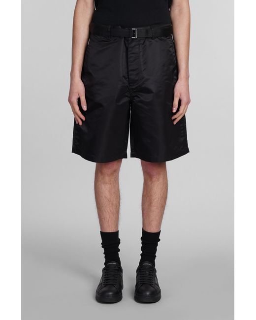 Shorts in Poliamide Nera di Emporio Armani in Black da Uomo