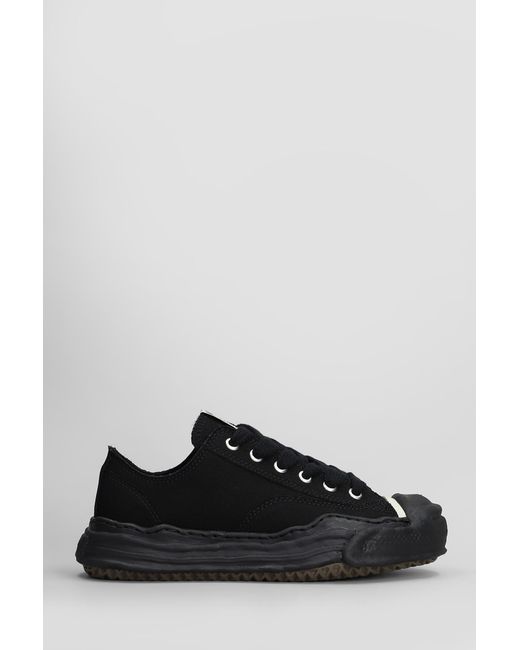Sneakers Hank in Cotone Nero di Maison Mihara Yasuhiro in Black da Uomo