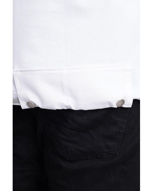 State of Order Bird T-shirt In White Cotton for men