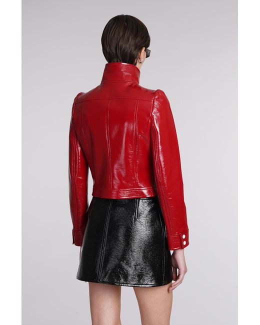 Courreges Red Casual Jacket