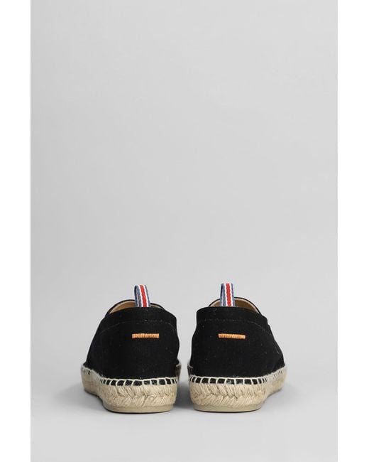 Espadrillas Joel-001 in Tela Nera di Castaner in Gray da Uomo