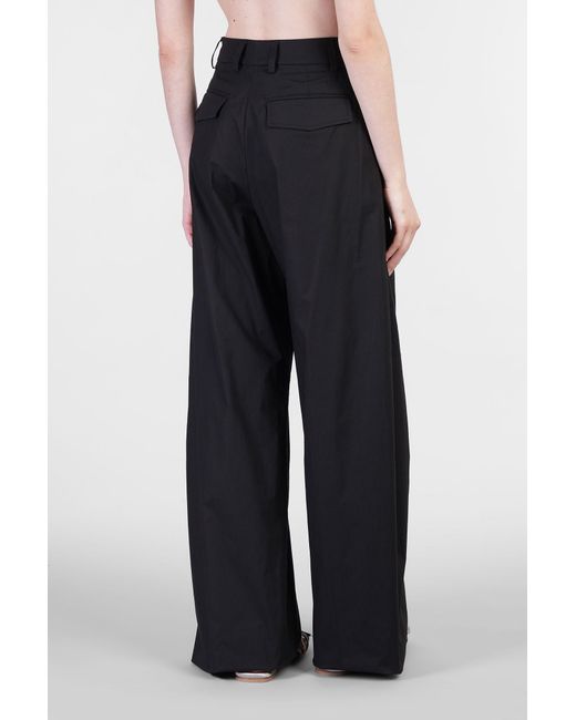 Pantalone Billie 3111 in Cotone Nero di THE LATEST in Blue