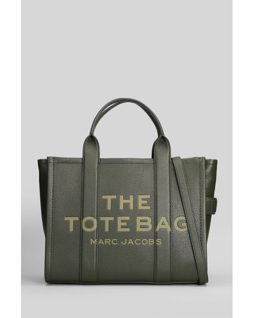 Marc Jacobs The Medium Tote Tote In Green Leather