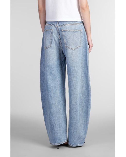 Jeans in Cotone Blu di Alexander Wang in Blue