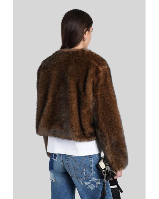 Marc Jacobs Brown Fur & Shearling