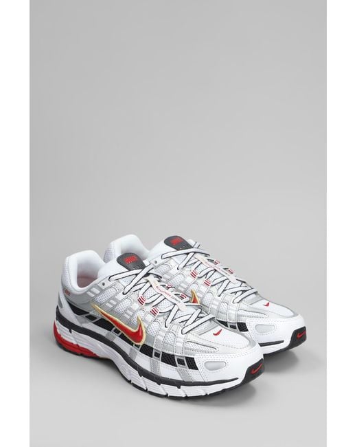 Nike White P-6000