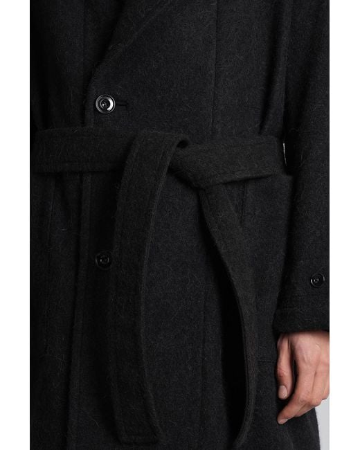 In Lana Nera di Lemaire in Black da Uomo