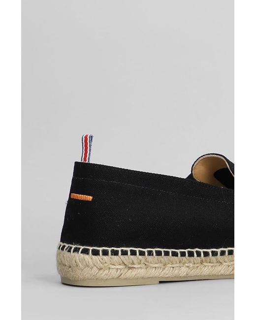 Espadrillas Joel-001 in Tela Nera di Castaner in Gray da Uomo