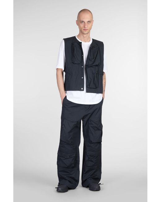 Pantalone in Cotone Nero di OAMC in Blue da Uomo
