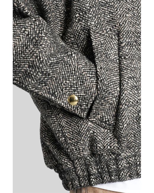 Giacca Casual Lee in Lana Grigia di DARKPARK in Gray