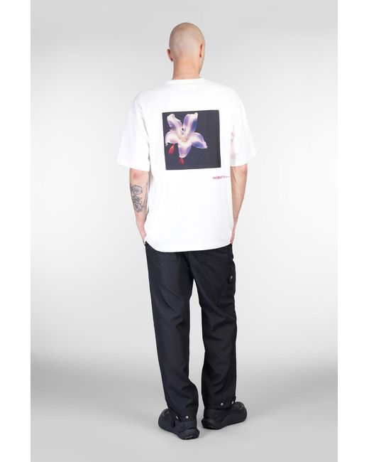 Oamc Peacemaker T-shirt In White Cotton for men