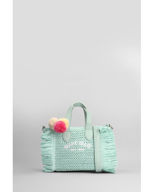 Marc Ellis Buby St Josep S Shoulder Bag In Green Raffia