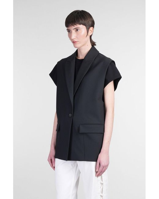 Blazer Cynesa in Poliestere Nera di IRO in Black