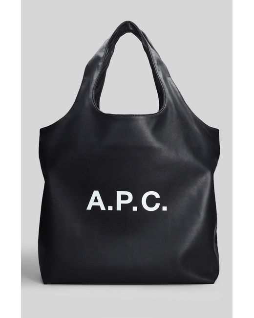 A.P.C. Black Ninon Tote