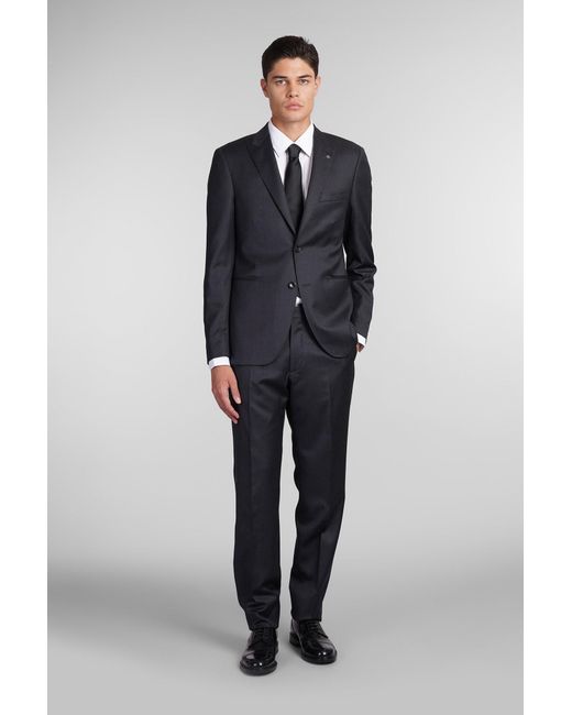 Tagliatore 0205 Blue 2Fbr26A01 Suit for men