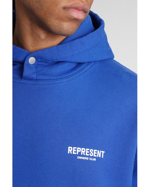 Represent Blue Sweatshirt for men