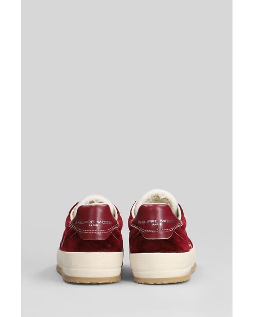 Philippe Model Brown Nice Low Sneakers