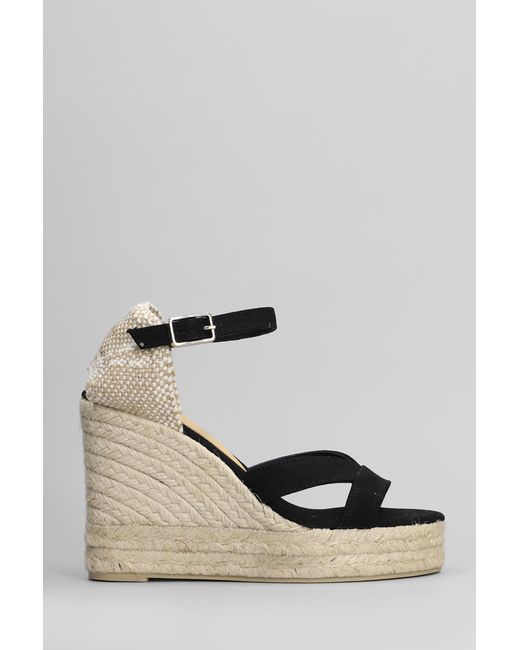Zeppe Bruna-8Ed-001 in Tela Nera di Castaner in Black
