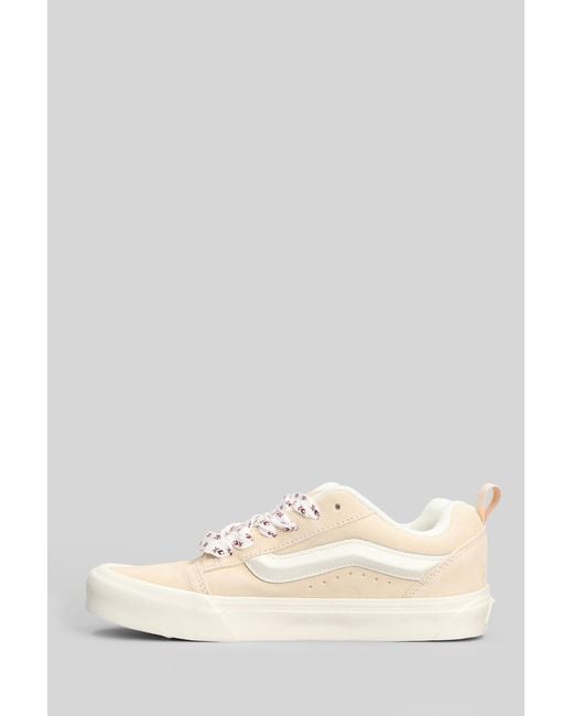 Vans Pink Knu Skool Sneakers