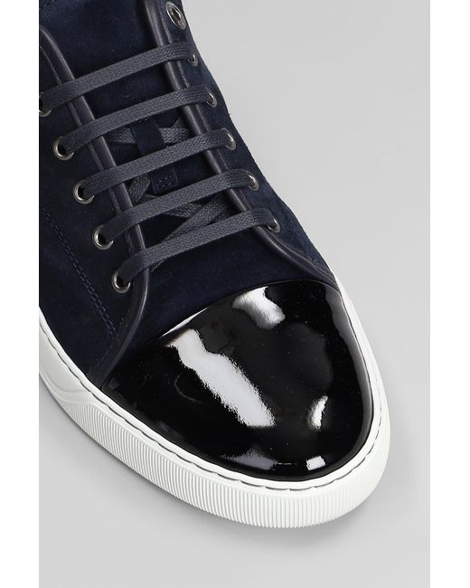 Sneakers Dbb1 in Camoscio Blu di Lanvin in Gray da Uomo