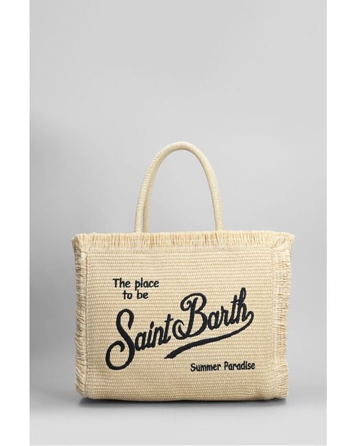 Mc2 Saint Barth Natural Vanity Straw N Tote