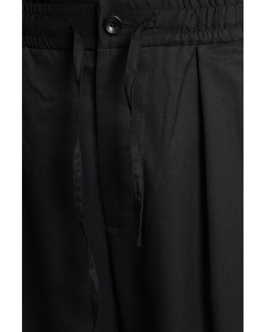 Attachment Pants In Black Polyester for men