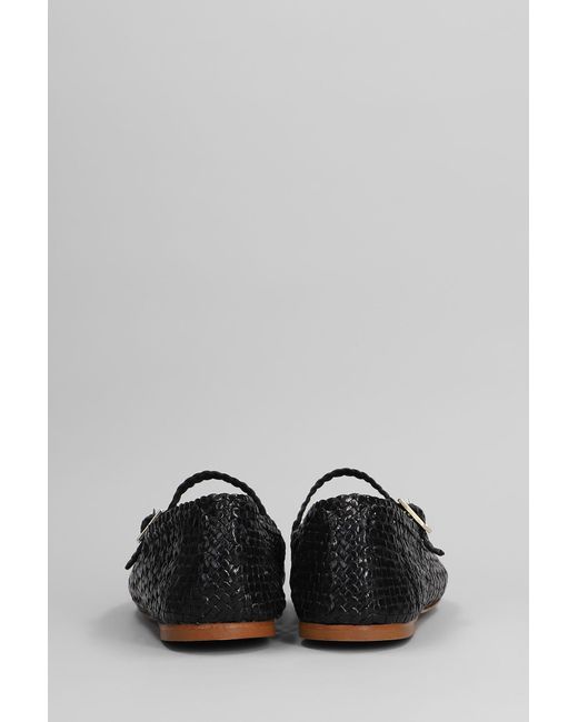 Ballerine in Pelle Nera di Fabio Rusconi in Gray