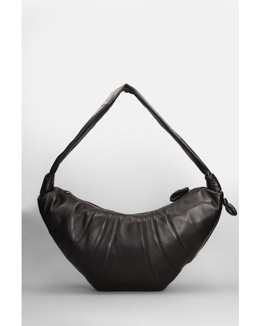 Lemaire Black Large Croissant Shoulder Bag