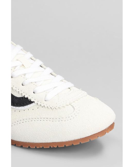 Vans White Super Lowpro Sneakers