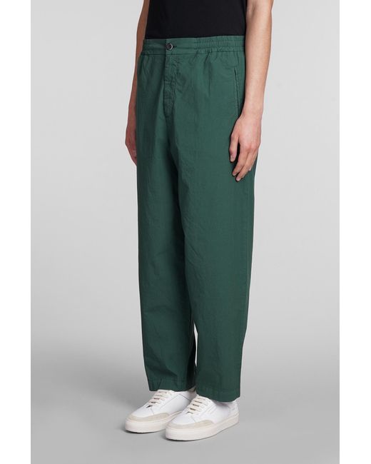 Barena Ameo Pants In Green Cotton for men