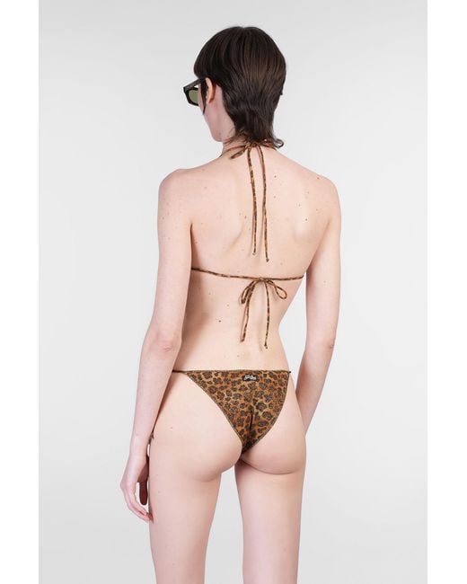 Mc2 Saint Barth Pink Leah Overlock Beachwear