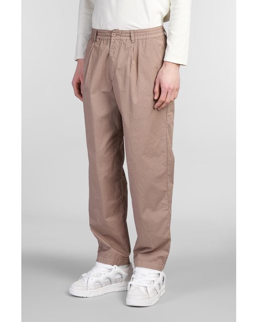 Pantalone Gerard in Cotone Marrone di DANILO PAURA in Multicolor da Uomo
