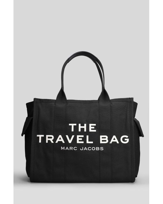 Marc Jacobs The Travel Tote Tote In Black Cotton