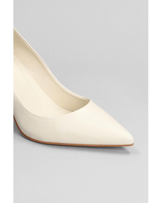 Carrano Natural Pumps In Beige Leather