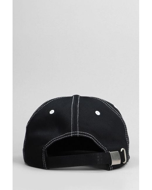 Cappello in Cotone Nero di Stussy in Black da Uomo