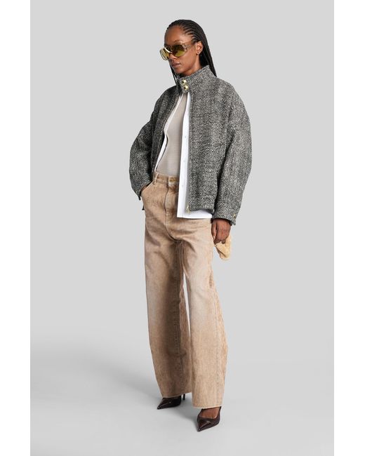 Giacca Casual Lee in Lana Grigia di DARKPARK in Gray