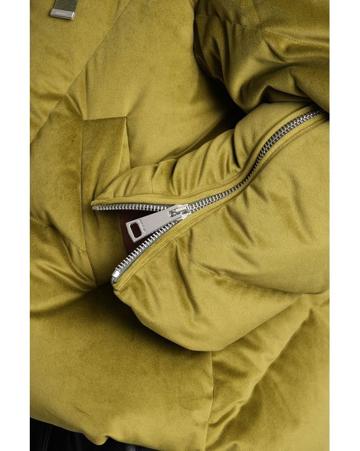 Piumino in Poliammide Verde di Khrisjoy in Green