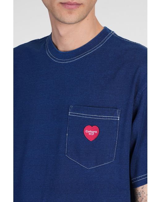 Carhartt Blue Ingo Pocket T-Shirt for men