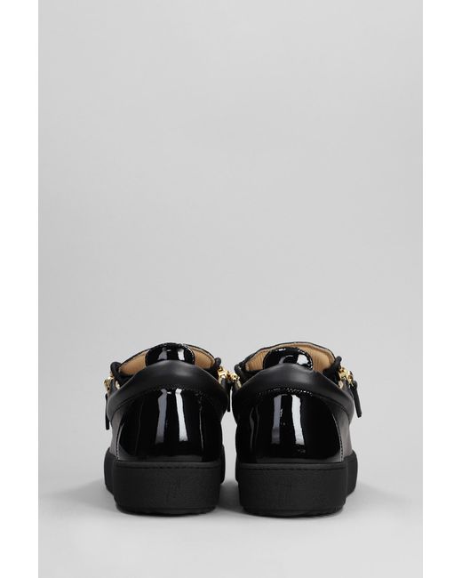 Giuseppe Zanotti Black Frankie Sneakers for men