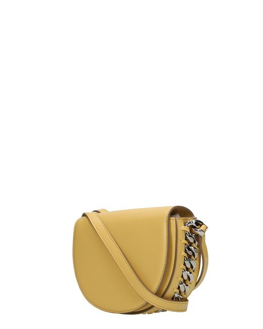 Borse Stella mccartney in Pelle vegana Giallo - 22919340