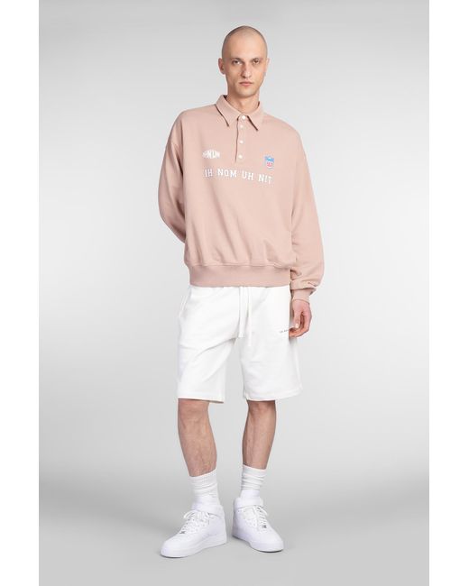 Polo in Cotone Rosa di Ih Nom Uh Nit in Multicolor da Uomo