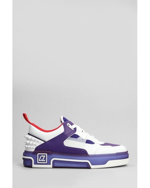 Sneakers Astroloubi in pelle e tessuto Bianco di Christian Louboutin in White da Uomo