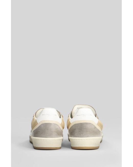 Philippe Model White Pgal Low Sneakers for men