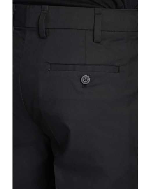 Pantalone in Poliestere Nera di Neil Barrett in Black da Uomo