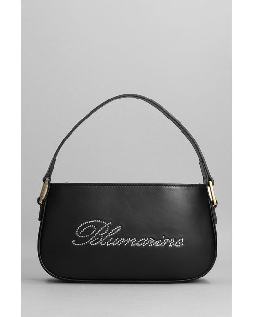Blumarine Hand Bag In Black Synthetic Fibers | Lyst