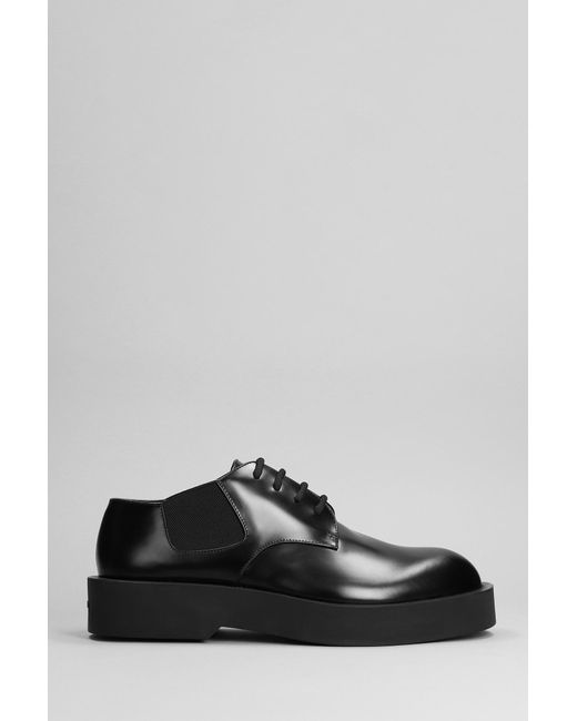 Jil Sander Gray Lace Up Shoes for men