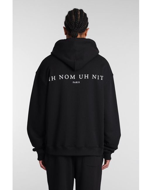Ih Nom Uh Nit Sweatshirt In Black Cotton for men