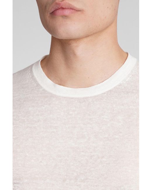 Ballantyne T-shirt In White Cotton for men