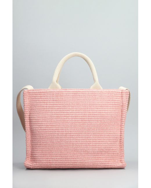 Marni Pink Small Basket Hand Bag