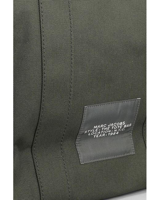 Marc Jacobs Multicolor The Large Tote Tote In Green Cotton